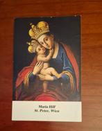 Bidprentje devotieprentje Maria Hilf st Peter Wien Wenen, Ophalen of Verzenden, Bidprentje