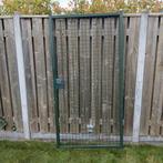 poort , tuinpoort met locinox spot en scharnieren, Tuin en Terras, Ophalen, Gebruikt, Hout, Tuinhek