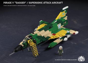 Brickmania Argentine Mirage V "Dagger" Falklands War beschikbaar voor biedingen