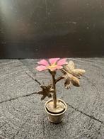 Zilveren Miniatuur Bloempot 800 - Poppenhuis, Antiek en Kunst, Ophalen of Verzenden