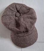 Leuke bruine pet 60% wol, Ophalen of Verzenden, Zo goed als nieuw, One size fits all