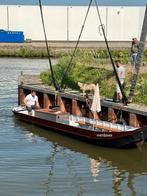 Prachtige 'Barbecue' vlet/sloep met dieselmotor., Watersport en Boten, Ophalen, 10 tot 30 pk, Gebruikt, Staal