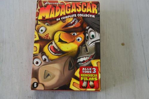 MADAGASCAR = De Complete Collectie 3DVDbox, Cd's en Dvd's, Dvd's | Tekenfilms en Animatie, Boxset, Verzenden