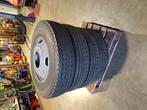 10R22.5 banden op velg DAF 1600, Ophalen of Verzenden, Zomerbanden, Band(en)