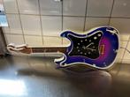 Neon Gitaar met Klok - Plexiglas, Ophalen of Verzenden, Gebruikt, Lichtbak of (neon) lamp
