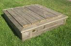 HOUTEN ZANDBAK 100x100 incl deksel kant en klaar geleverd, Ophalen, Nieuw
