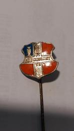 Vintage 'UT COGNOSCANT TE' Speldje, Ophalen of Verzenden, Gebruikt, Overige onderwerpen, Speldje of Pin