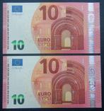 2x 10 euro 2014 nummers opvolgend (gr.land) print Y009C5, Ophalen of Verzenden, Overige landen, 10 euro, Setje