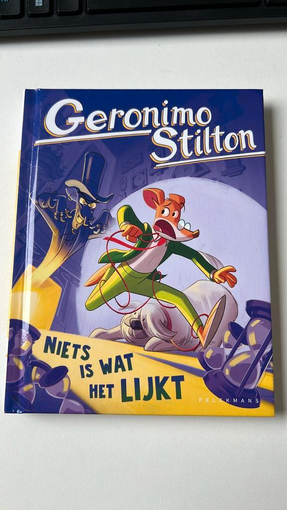 Geronimo Stilton - Niets is wat het lijkt, Boeken, Kinderboeken | Jeugd | onder 10 jaar, Zo goed als nieuw, Fictie algemeen, Ophalen of Verzenden