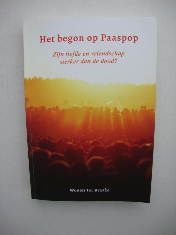 Het begon op Paaspop,, Boeken, Overige Boeken, Zo goed als nieuw, Ophalen of Verzenden