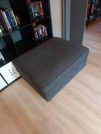 Poef antraciet, Ophalen, Gebruikt, 100 tot 125 cm, 75 tot 100 cm