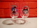 Vintage Duitse bierglazen., Overige merken, Glas of Glazen, Gebruikt, Ophalen of Verzenden