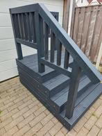 Prachtige opstap, chaletopstap, Caravanopstap, Tinyhouse, Tuin en Terras, Ophalen of Verzenden, Nieuw, Hout