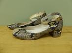 Vintage slangenprint Mary Janes schoenen mt 38 | HIP 2eHands, Gedragen, Ophalen of Verzenden, Instappers, Via Vai