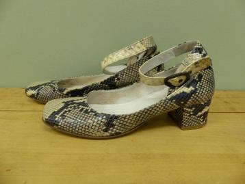 Vintage slangenprint Mary Janes schoenen mt 38 | HIP 2eHands