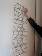 Wand wijnrek voor 6 flessen, Huis en Inrichting, Woonaccessoires | Wijnrekken, Ophalen, 5 tot 15 flessen, Zo goed als nieuw, Metaal