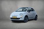 Fiat 500C 0.9 TwinAir Turbo Cult | Leer | Virtual | Cabrio |, Gebruikt, Cabriolet, Wit, Bedrijf