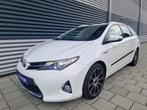 Toyota Auris 1.8 Hybrid Lease Top 5 editie NAP clima navigat, Auto's, Gebruikt, 4 cilinders, Wit, Bedrijf