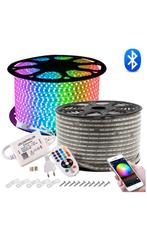 Led strip 50 neter met afatandsbediening, Ophalen of Verzenden, Zo goed als nieuw