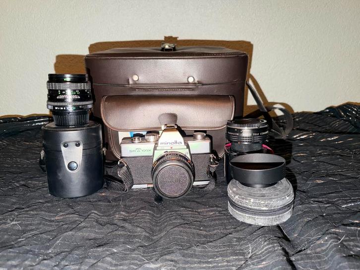 Werkende Minolta SRT100X Camera - Compleet!, Audio, Tv en Foto, Fotocamera's Analoog, Gebruikt, Spiegelreflex, Minolta, Ophalen of Verzenden