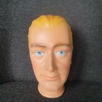 Terracotta jaren 50 mannenhoofd, Antiek en Kunst, Curiosa en Brocante, Ophalen