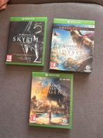 Xbox One Games - Skyrim, Assassin's Creed, Spelcomputers en Games, Games | Xbox One, Vanaf 18 jaar, 1 speler, Ophalen of Verzenden