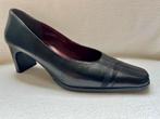 Feminity zwart leren pumps - maat 38, Pumps, Zwart, Ophalen of Verzenden, Zo goed als nieuw