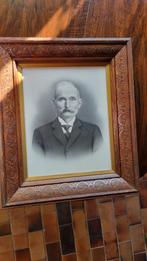 Antiek Portret Schilderij met Houten Frame, Antiek en Kunst, Ophalen