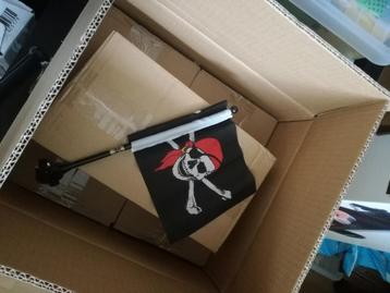 72 piratenvlaggen voor op een kinderfiets beschikbaar voor biedingen