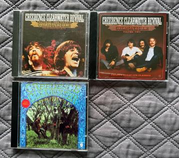 Creedence Clearwater Revival 3 cd's beschikbaar voor biedingen