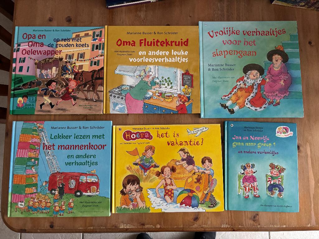 Voorlezen Marianne Busser en Ron Schröder voorleesboeken, Boeken, Kinderboeken | Kleuters, Zo goed als nieuw, Fictie algemeen
