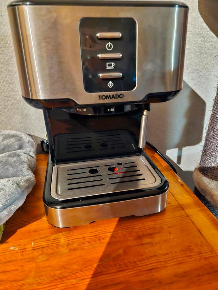 Tomado Espresso Apparaat - Zo goed als nieuw!, Witgoed en Apparatuur, Koffiezetapparaten, Zo goed als nieuw, Gemalen koffie, Espresso apparaat