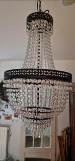 Elegante Zak Kroonluchter, Huis en Inrichting, Lampen | Kroonluchters, Ophalen, Gebruikt, Glas, Klassiek
