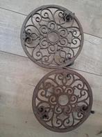 2 bloempot onderzetters, Ophalen of Verzenden, Overig