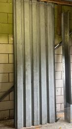 Damwandplaat 3 meter - zware kwaliteit, verzinkt, Doe-het-zelf en Verbouw, Ophalen, Gebruikt, Overige materialen, Minder dan 20 mm