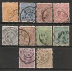 Nvph 34-43 gebruikt cw 75,00 H, Ophalen of Verzenden