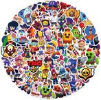 Brawl Stars - Stickers - Stickervel - XL - Waterproof - 110, Verzenden, Nieuw, Versiering, Overige
