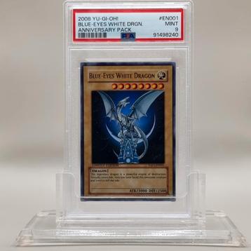 Yu-Gi-Oh Blue-Eyes White dragon anniversary p. limited PSA 9 beschikbaar voor biedingen
