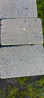 Restant betonstenen 21 x 14 x 6 cm., Tuin en Terras, Tegels en Klinkers, Overige typen, Beton, Gebruikt, Ophalen