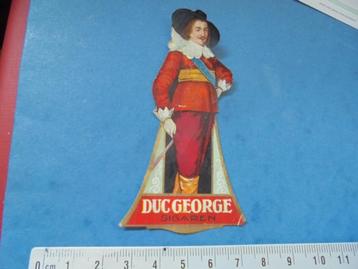 Oude sigarenband / kistetiket DUC GEORGE sigaren beschikbaar voor biedingen