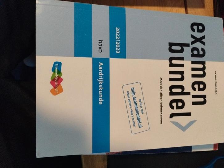 Examenbundel havo Aardrijkskunde 2022/2023, Boeken, Schoolboeken, Zo goed als nieuw, Aardrijkskunde, HAVO, Ophalen of Verzenden