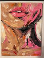 Uniek handgemaakt schilderij op canvas - 30x40, Ophalen of Verzenden