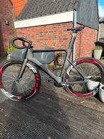 Full Carbon Baanfiets, Fietsen en Brommers, Fietsen | Racefietsen, Minder dan 10 versnellingen, Carbon, Heren, Nieuw