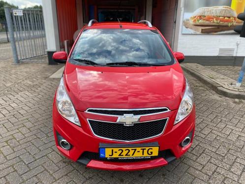 Chevrolet Spark 1.2 2010 Rood, Auto's, Chevrolet, Particulier, Spark, ABS, Airbags, Dakrails, Elektrische ramen, Lichtmetalen velgen