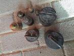Oude Gietijzeren Gewichten., Antiek en Kunst, Antiek | Gereedschap en Instrumenten, Ophalen of Verzenden