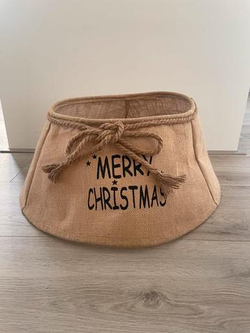 Jute kerstboommand beschikbaar voor biedingen