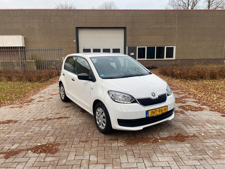 Skoda Citigo 1.0 2019 Wit 5DR - APK NIEUW 2 JAAR, Auto's, Skoda, Bedrijf, Citigo, ABS, Airbags, Airconditioning, Centrale vergrendeling