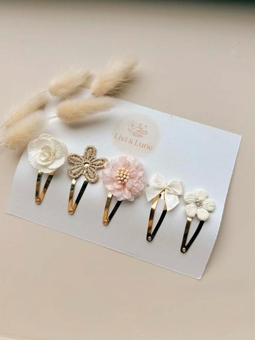 Unieke set van 5 haarspeldjes, Kinderen en Baby's, Babymode-accessoires, Nieuw, Ophalen of Verzenden