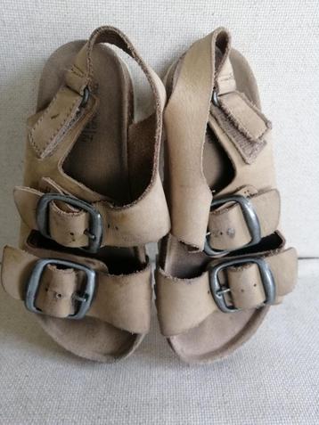 ZARA Baby sandalen zand beige maat 24 beschikbaar voor biedingen