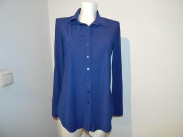 Studio Anneloes donker blauwe travel stof blouse mt S beschikbaar voor biedingen